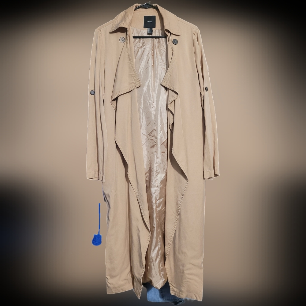Forever21, sz.Small trench coat in Tan